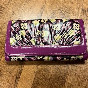 Purple Vera Bradley Wallet